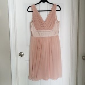 Gorgeous peach formal dress